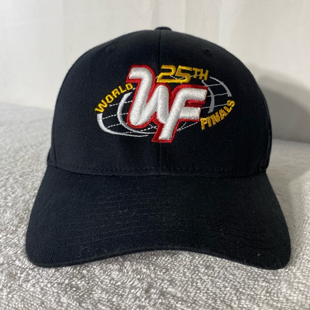 World Finals Embroidered Flex Fit Black Hat Cap L/XL - Picture 10 of 10